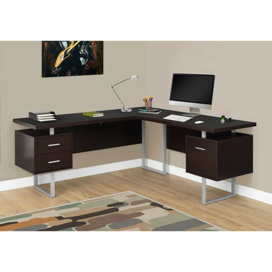Coupon π₯ Carbon Loft Brandenberger Cappuccino Left Or Right Facing Computer Desk π
