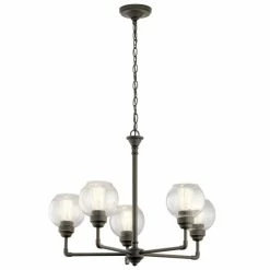 Discount π Carbon Loft Guillotin 5-light Urban Bronze Chandelier π§¨