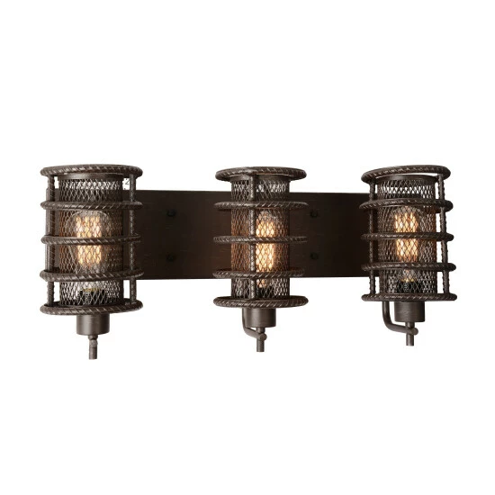 Hot Sale π Carbon Loft Atles 3-light Wall Sconce With Brown Finish π§¨