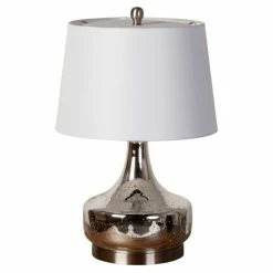 New π Carbon Loft Yusuf Mercury Glass Table Lamp π