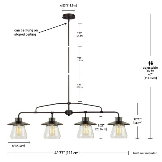 Cheap π Carbon Loft Keyvani 4-light Oil Rubbed Bronze Pendant π - Image 5