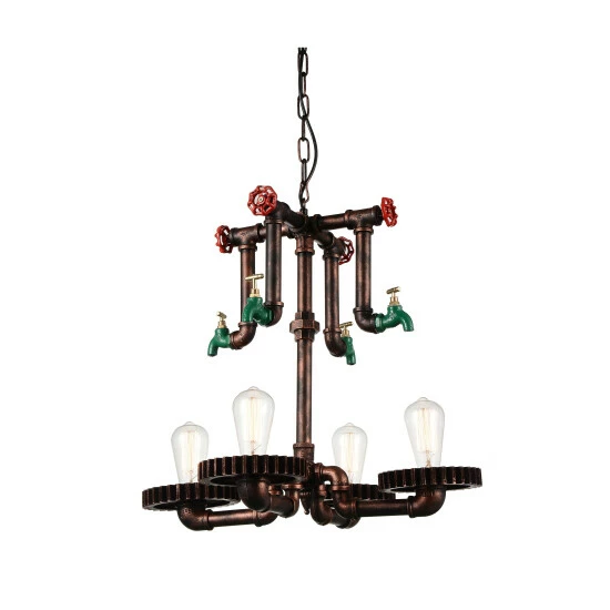 Wholesale β¨ Carbon Loft Muse 4-light Industrial Chandelier With Speckled Copper Finish π―