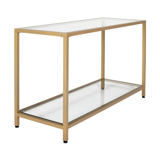 Best Sale π Carbon Loft Heimlich Console Table Gold π - Image 4