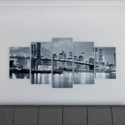 Best Sale 🤩 Carbon Loft 'Panorama New York City At Night' Cityscape Canvas Print 🧨