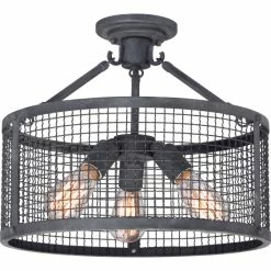Coupon 👏 Carbon Loft Mable Black Large Semi-flush Mount ❤️