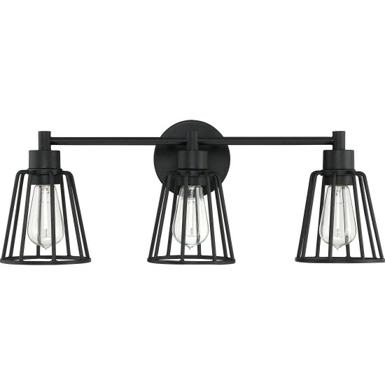Wholesale π― Carbon Loft Ashwiny Earth Black 3-light Vanity Light π―