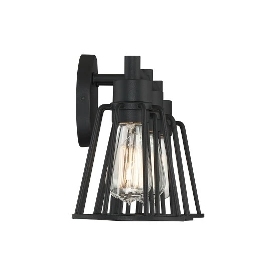 Wholesale π― Carbon Loft Ashwiny Earth Black 3-light Vanity Light π― - Image 4