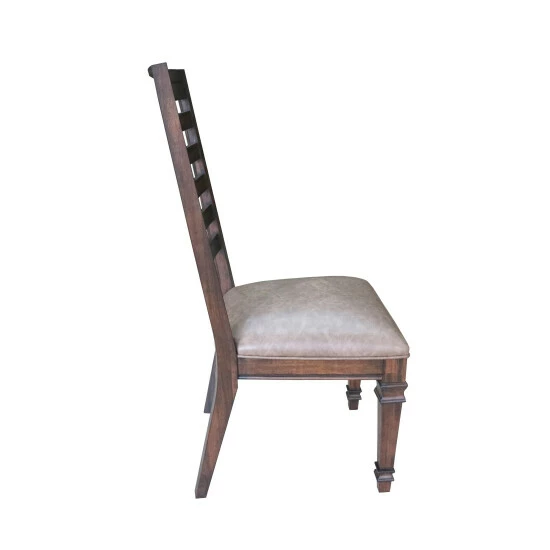 Hot Sale π Carbon Loft Phineas Brown Ladder Back Side Chairs (Set Of 2) β - Image 3