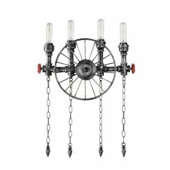 Deals ❤️ Carbon Loft Anita 4-light Wall Sconce With Grey Finish ❤️