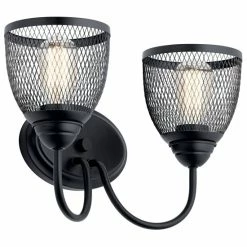 Flash Sale 🎁 Carbon Loft Balch Black 2-light Vanity Light 😀