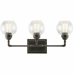 Cheapest 🧨 Carbon Loft Guillotin 3-light Bronze Bath/Vanity Light ✨