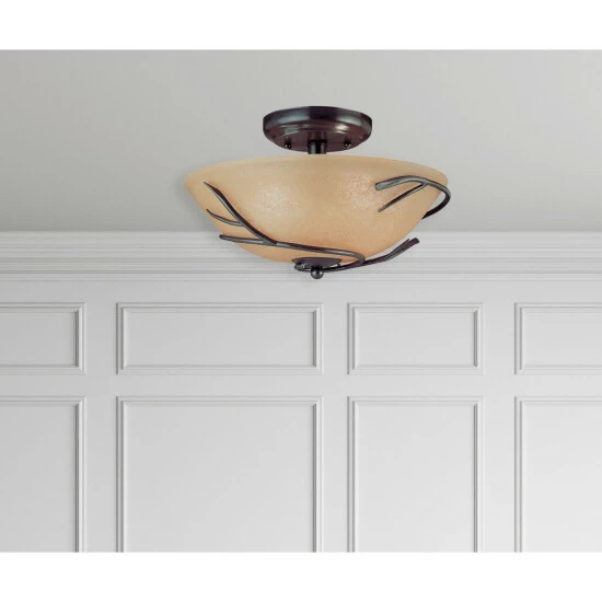 Promo π Carbon Loft Edmund Flush Mount 𧨠- Image 3