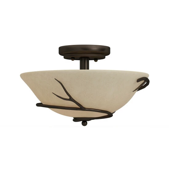 Promo π Carbon Loft Edmund Flush Mount 𧨠- Image 4