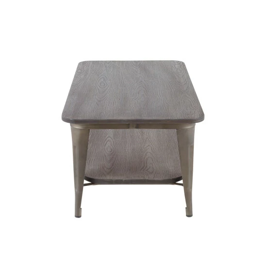 Flash Sale π Carbon Loft Samira Wood And Metal Industrial Coffee Table - N/A Antique/espresso π - Image 2