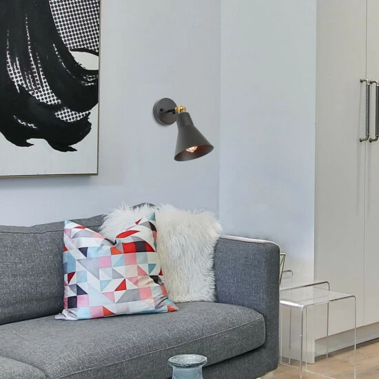 Deals π Carbon Loft Merida Adjustable Black 1-light Wall Lamp Sconce - W6.3"x H9.5"x E9" π - Image 3