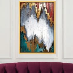 Buy 🎉 Carbon Loft Expressionist Piece No. 1 Wall Art With Gold Frame 😀