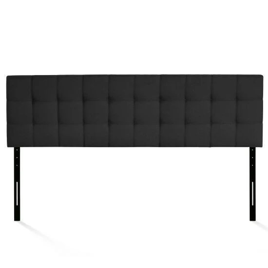 Flash Sale π Carbon Loft Dashwood Tufted Black Headboard π - Image 3
