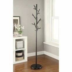 Deals 🔔 Carbon Loft Kelford Black Metal Branch-style 🧥 Coat Rack - 12" X 12" X 69.25" 😍