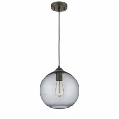 Outlet 𧨠Carbon Loft Anderson Industrial 1-light Oil Rubbed Bronze Pendant π