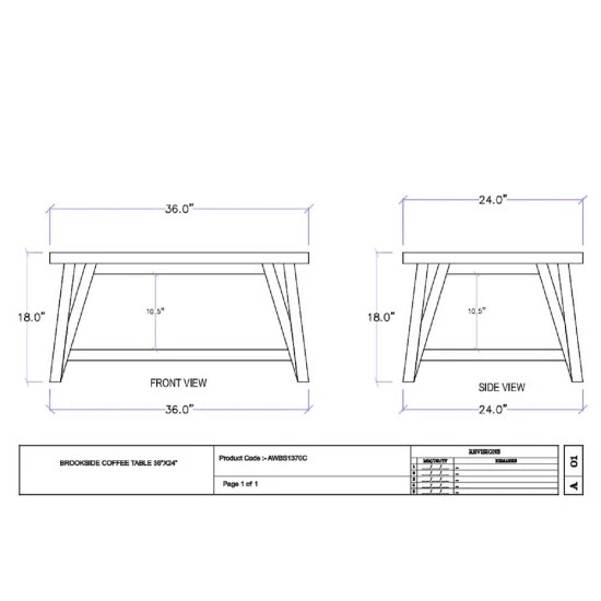 Cheap β Carbon Loft Omer 36-inch Concrete π§₯ Coated-Top Wood Coffee Table π - Image 8