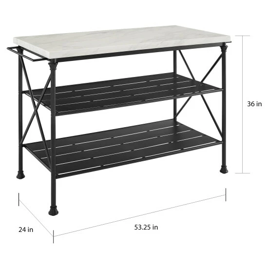 Cheapest π Carbon Loft Davidson Kitchen Island - N/A π― - Image 6