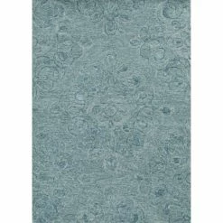 Budget ⌛ Carbon Loft Streaya Sea Blue Handmade Rug 💯